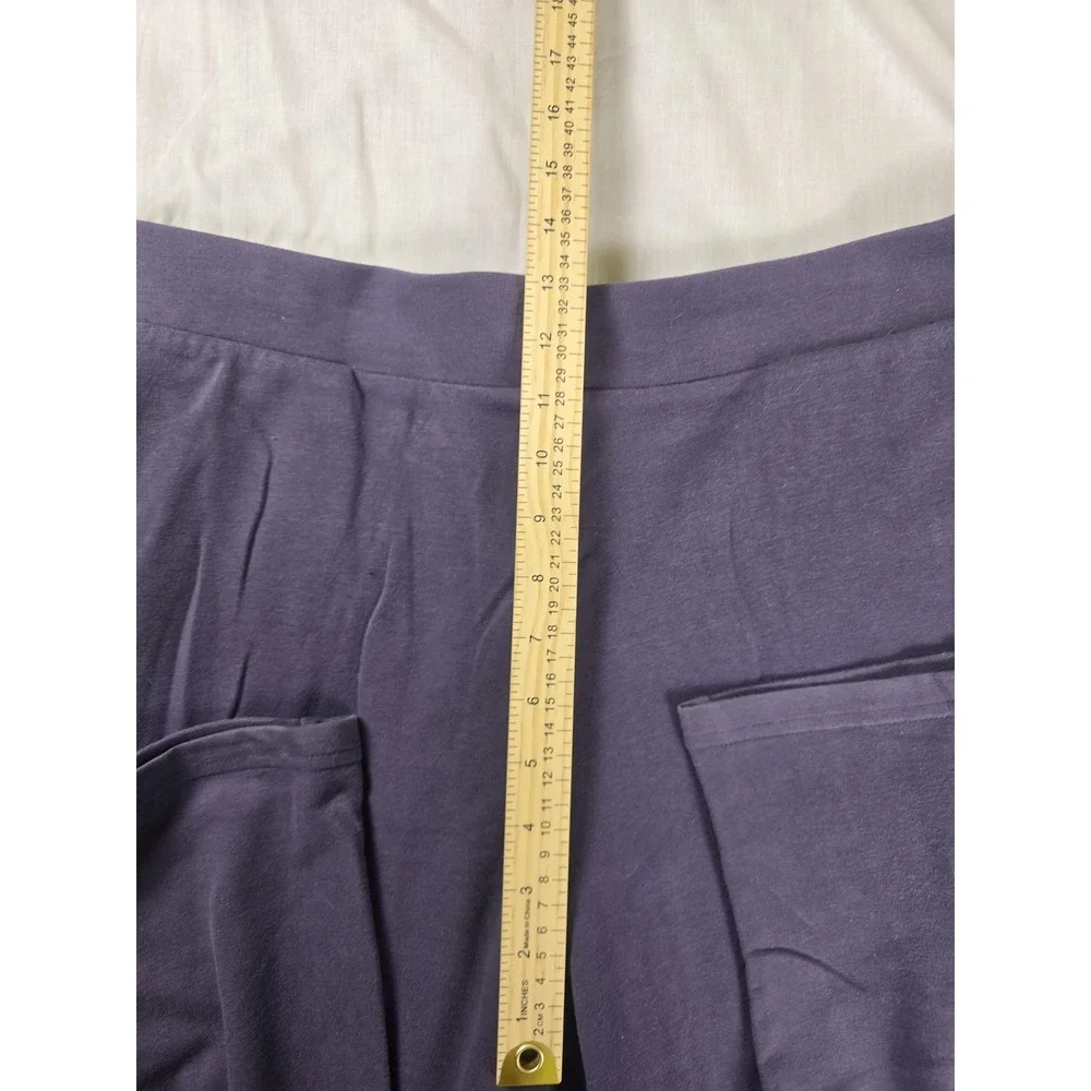 UGG Pants Womens Large Purple Jersey‎ Knit Lounge Elastic Waist Pockets Pajama